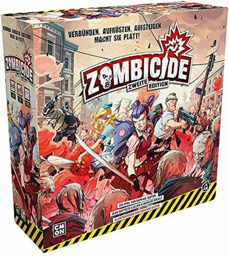 CMON | Zombicide 2. Edition | Grundspiel | Kennerspiel | Dungeon Crawler | 1-6 Spieler | Ab 12+ Jahr