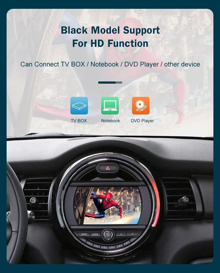 EVO Smart Box Carplay Android Retrofit Kit Decoder Kompatibel mit BMW Mini R55 R56 R57 R58 R60 R61 F