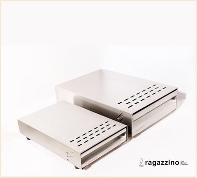 ragazzino Kaffee Abklopfbehälter | Sudschublade für Espresso Siebträgermaschine | Abschlagkasten mit