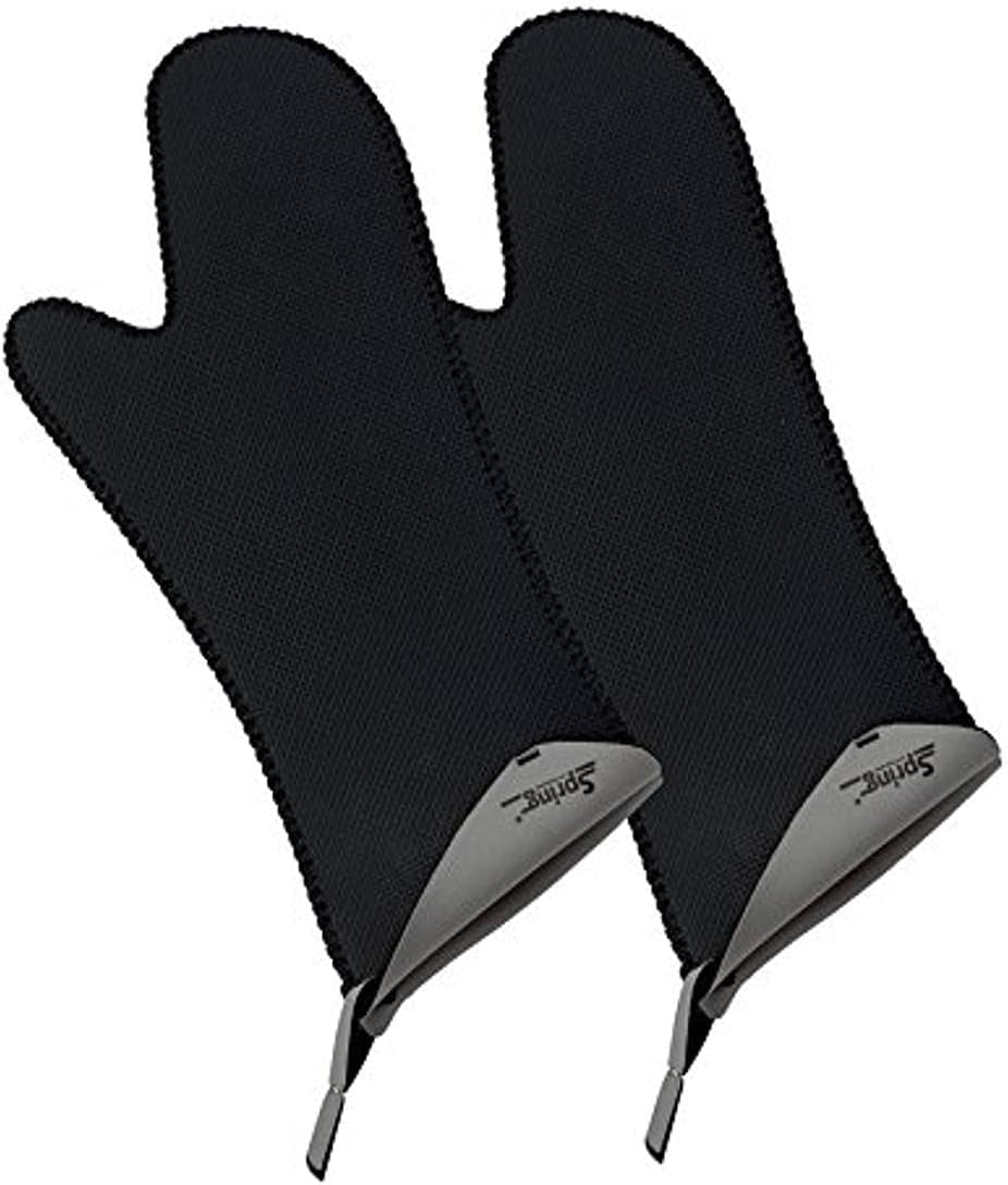 Spring GRIPS Ofenhandschuhe Hitzebeständig | Neopren | -40° bis 250°C | rutschfest | universelle Grö