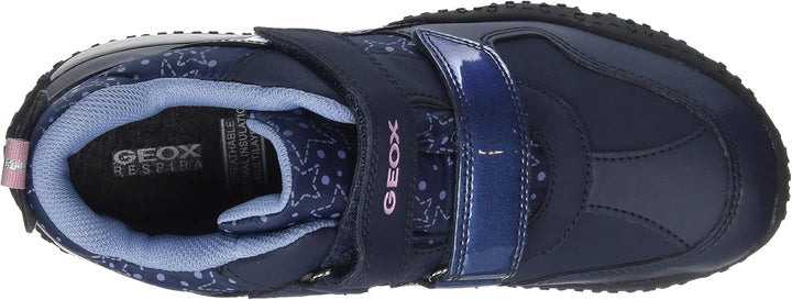 Geox Mädchen J Baltic B Girl ABX Low-Top 27 EU Navy Pink, 27 EU Navy Pink