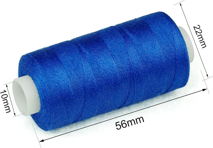 Simthread Baumwoll Nähgarn Quiltgarn für Nähen und Quilten Maschinen - 550 Yards/spule, 12 Basisfarb