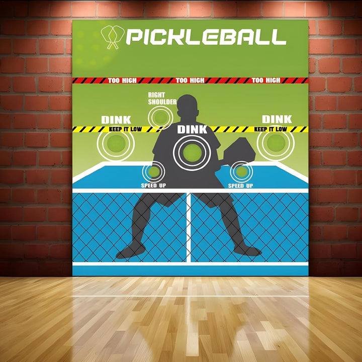 Pickleball Dink Trainer für Outdoor | Wandmontierter präziser Zieltrainer - Indoor Outdoor Trainings