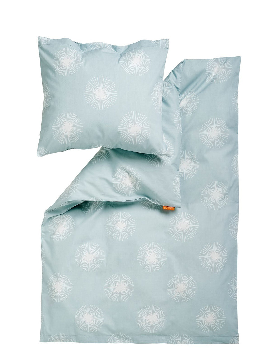 Leander Bettwäsche Kinderbettwäsche Flora 100x135 cm - Misty Blue - Original