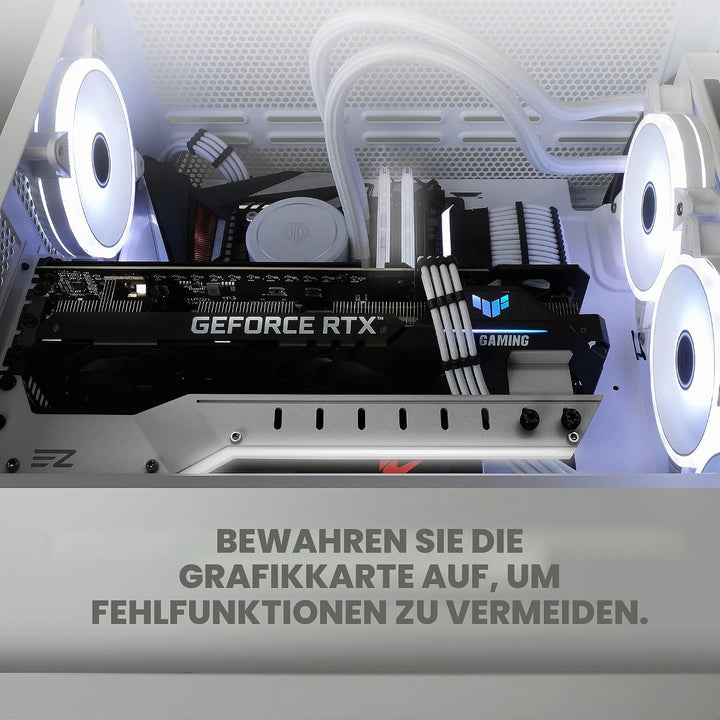 EZDIY-FAB GPU-Halterung für Grafikkarte, Halterung für Grafikkarte, mit LED ARGB, 5 V, 3 Pins, Halte