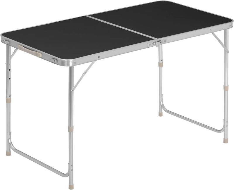 WOLTU Campingtisch Klapptisch Gartentisch Arbeitstisch Balkontisch höhenverstellbar Aluminium MDF Sc