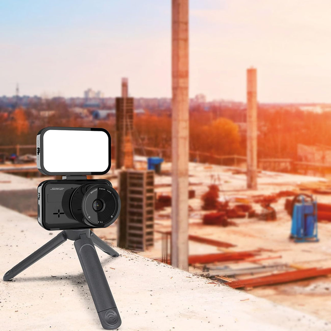 Somikon Zeitraffer Kamera: 4K-WLAN-Zeitrafferkamera, App, 20 m Farb-Nachtsicht, PIR-Sensor, Akku (Ca