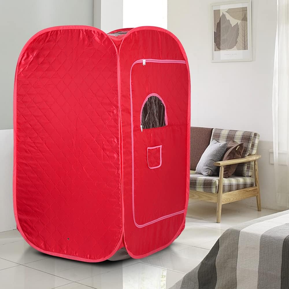 Tragbare Dampfsauna mit Fernbedienung, Gesundheitssauna für Zuhause, individuell, ideal für Entgiftu