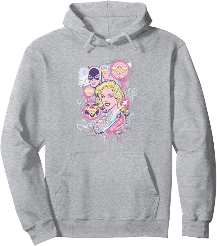 Justice League Justice is Pretty Pullover Hoodie