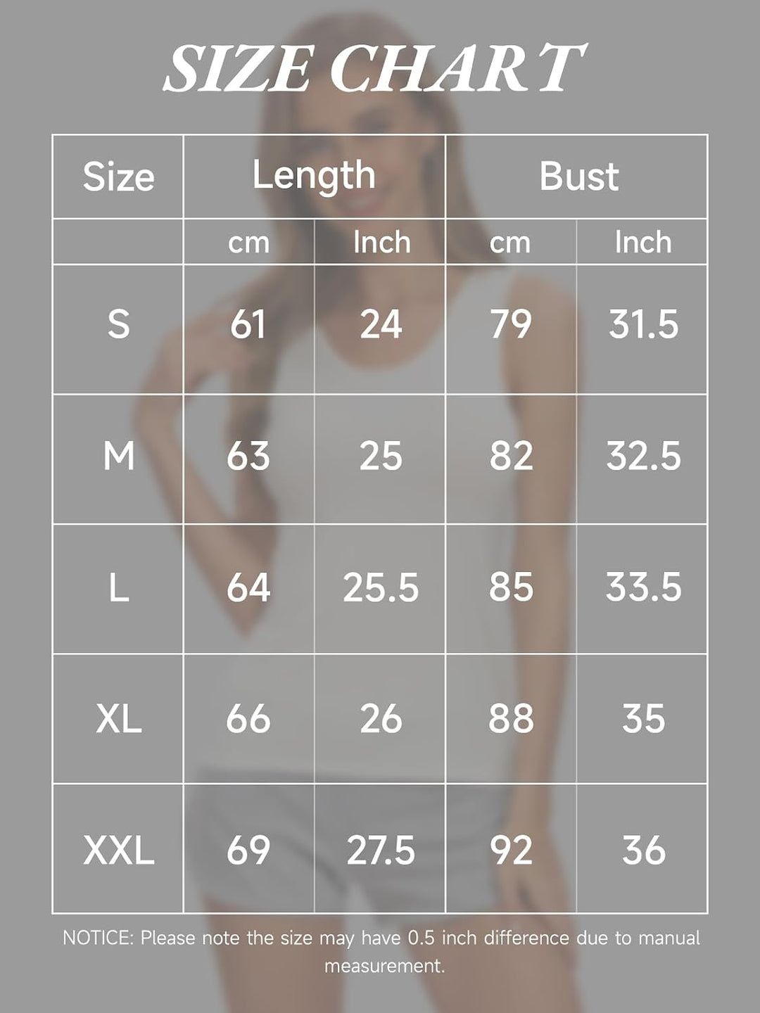 vislivin Elastische Tank Tops für Damen Unterhemden 3/4er Pack S 4er Pack - Schwarz/Dunkelgrau/Armee