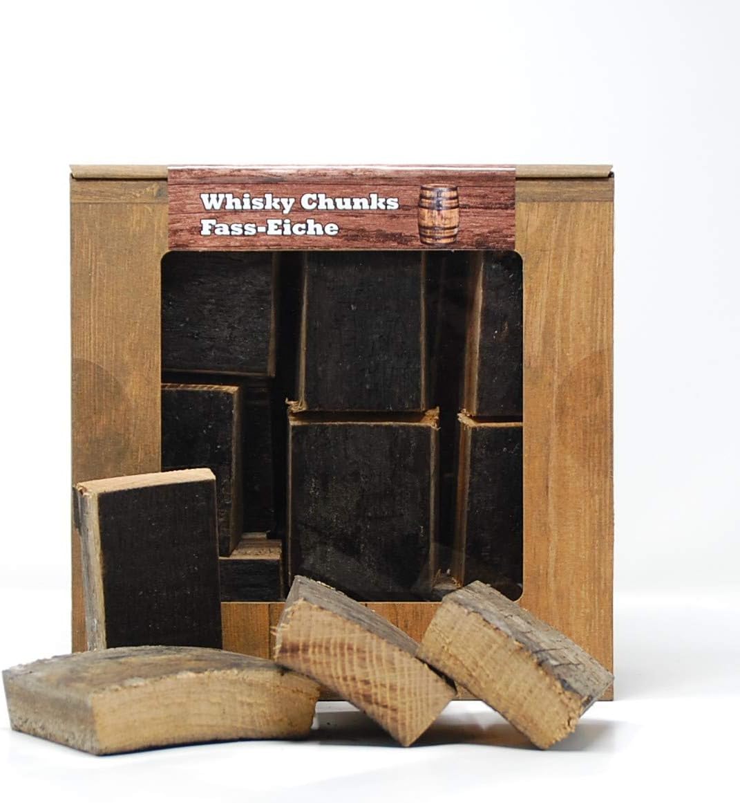 Barrel Chunks Whisky 1,5Kg aus Original Eichenfass - Barrel-Chunks (Whisky) Räucherchunks Whisky, Rä