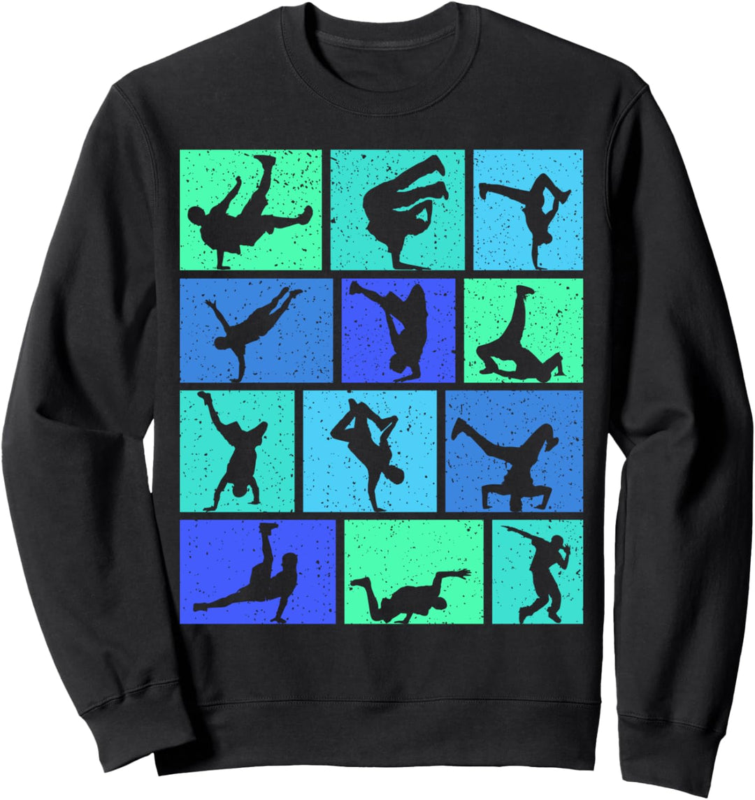 Breakdance Breakdancer Breakdancing Jungen Kinder Sweatshirt