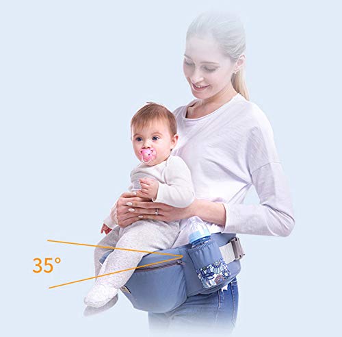 ThreeH Hüftsitzträger Baby Komfortable Taillentrage mit grosser Kapazität BC27 (Blue), Blue