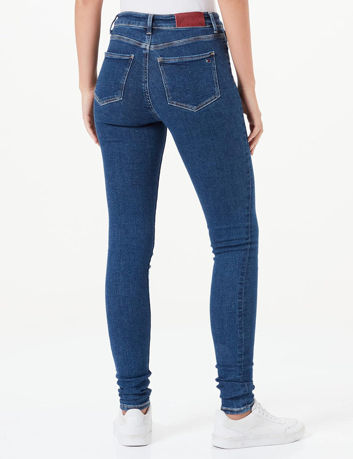Tommy Hilfiger Damen Th Flex Harlem U Skinny Hw Eden Denim-Hose 29W / 30L Denim (Eden), 29W / 30L De