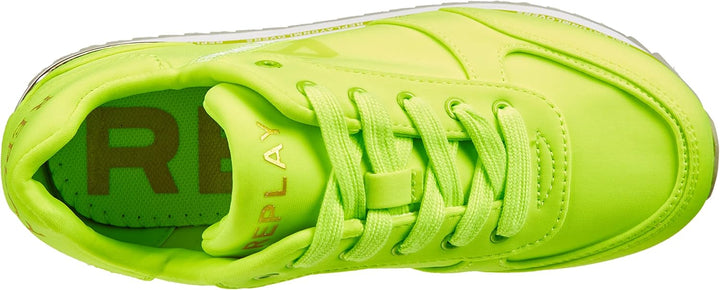 Replay Mädchen Penny Jr Lycra Sneaker 31 EU 2327 Yellow Fluo, 31 EU 2327 Yellow Fluo