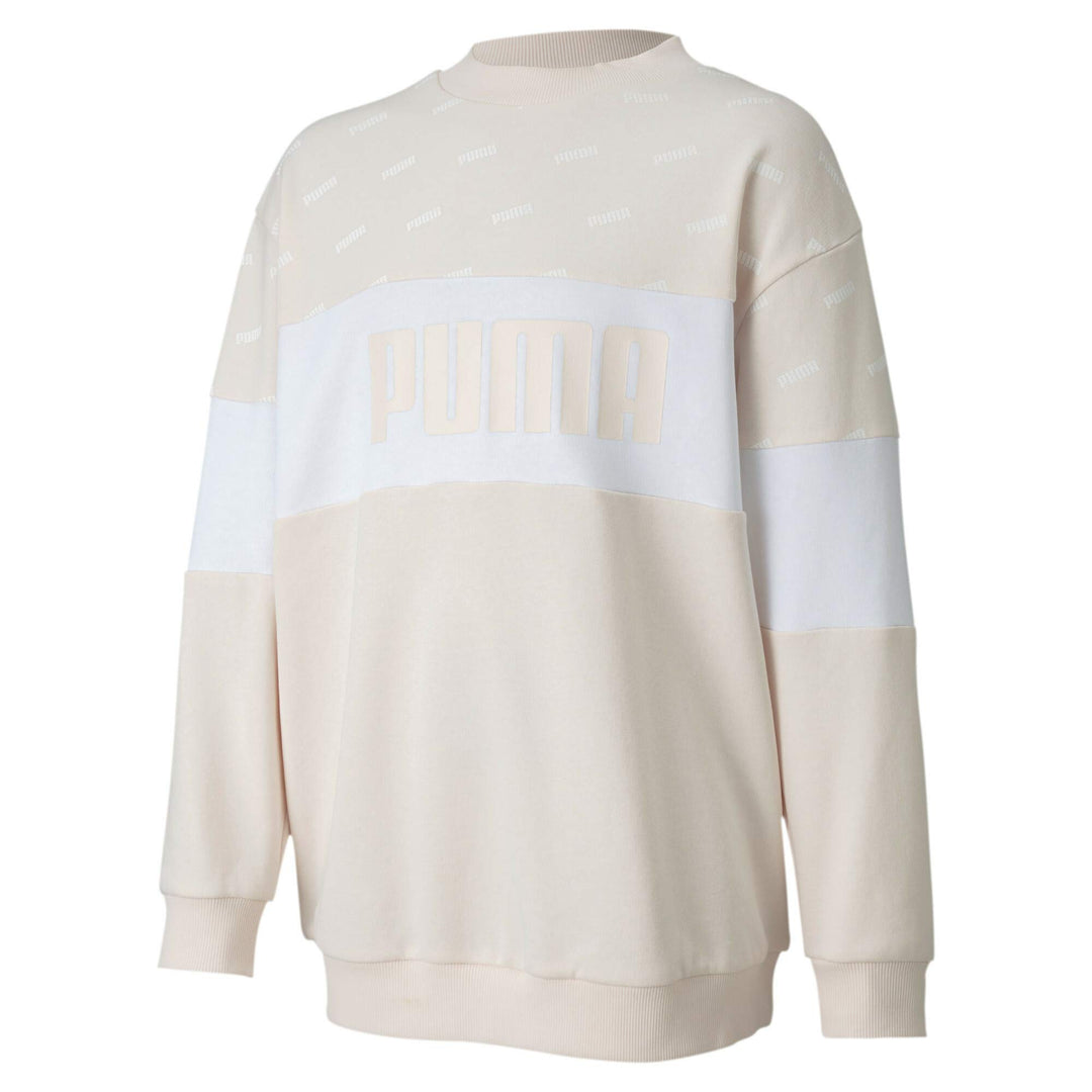 PUMA Unisex Kinder Classics Graphics Crew Tr G Sweatshirt, Rosenwasser, 152