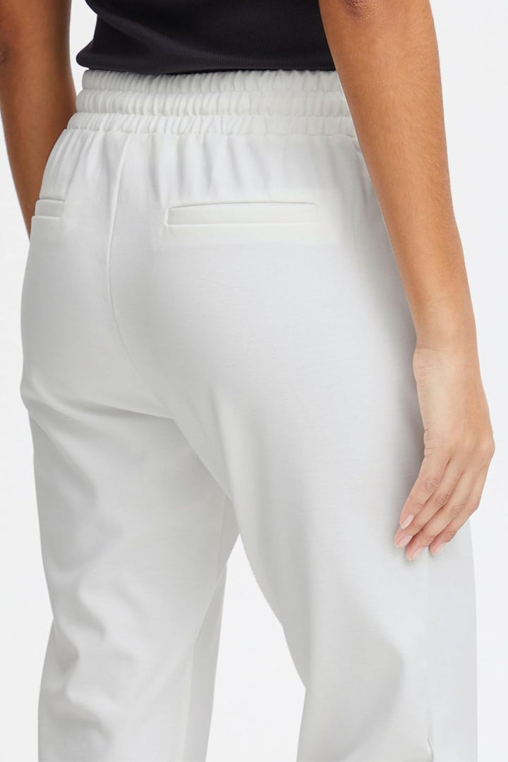 ICHI IHKATE PA2 Damen Sweathose Sweatpants Relaxhose mit Stretch Schmaler Schnitt mit Elastikbund XS