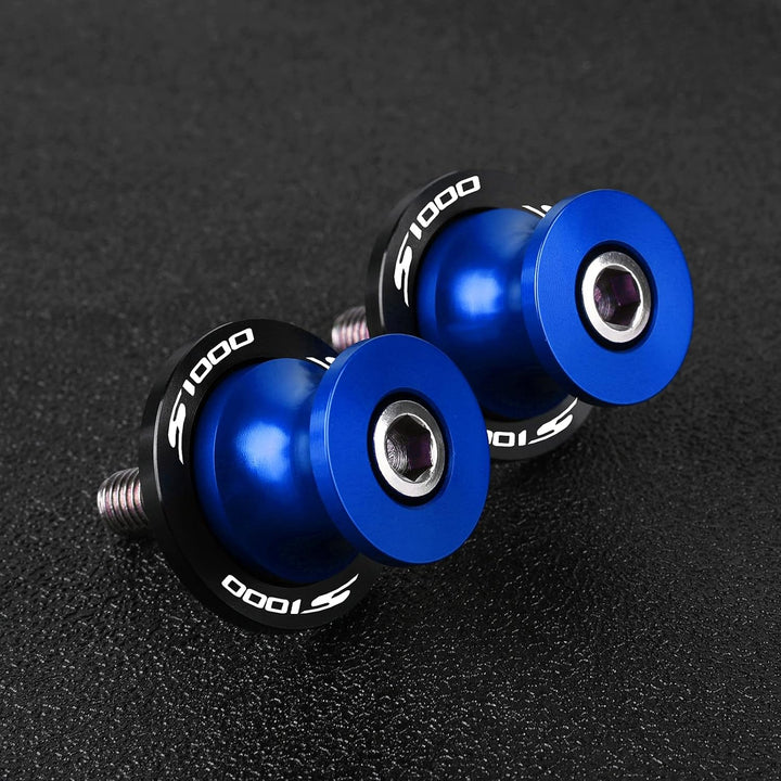 2pcs Montageständer Racingadapter M8*1,5 Bobbins CNC Ständeraufnahme Für S1000R S1000RR S1000XR S100
