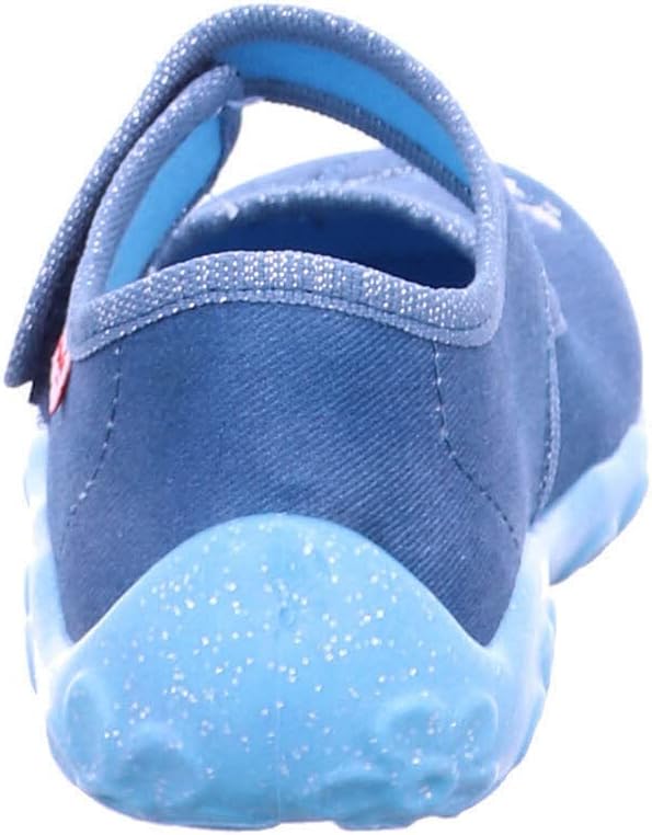 Superfit Mädchen Bonny Hausschuh 27 EU Blau Blue 282, 27 EU Blau Blue 282