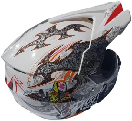 Kinder Crosshelm Mejia – Motorradhelm für Kinder, ABS-Schale, robuster Kinderhelm für Downhill, Quad