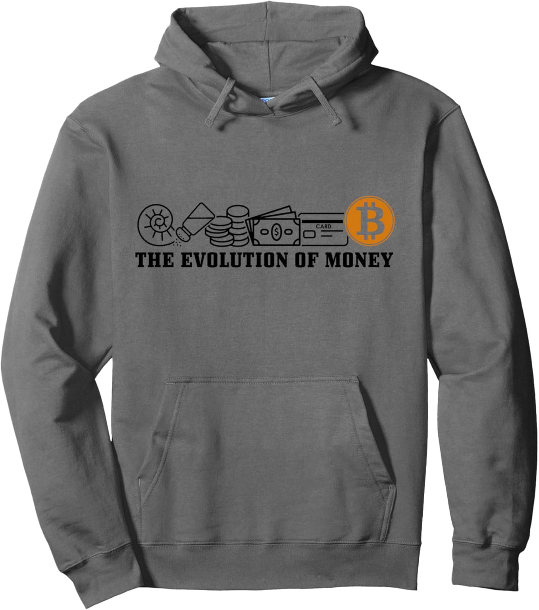 Bitcoin Evolution of Money Crypto Trader BTC Investor Pullover Hoodie