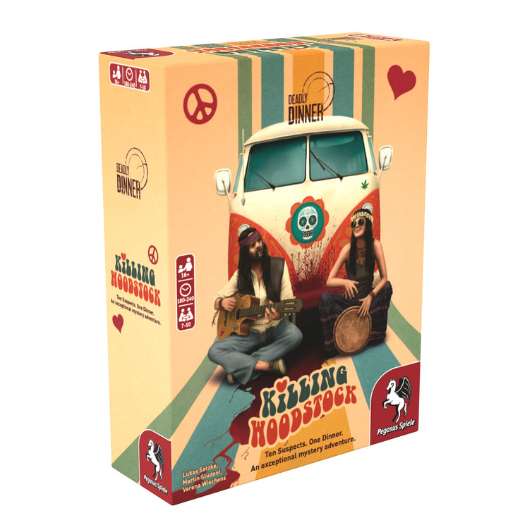Pegasus Spiele Deadly Dinner - Killing Woodstock (English Edition)