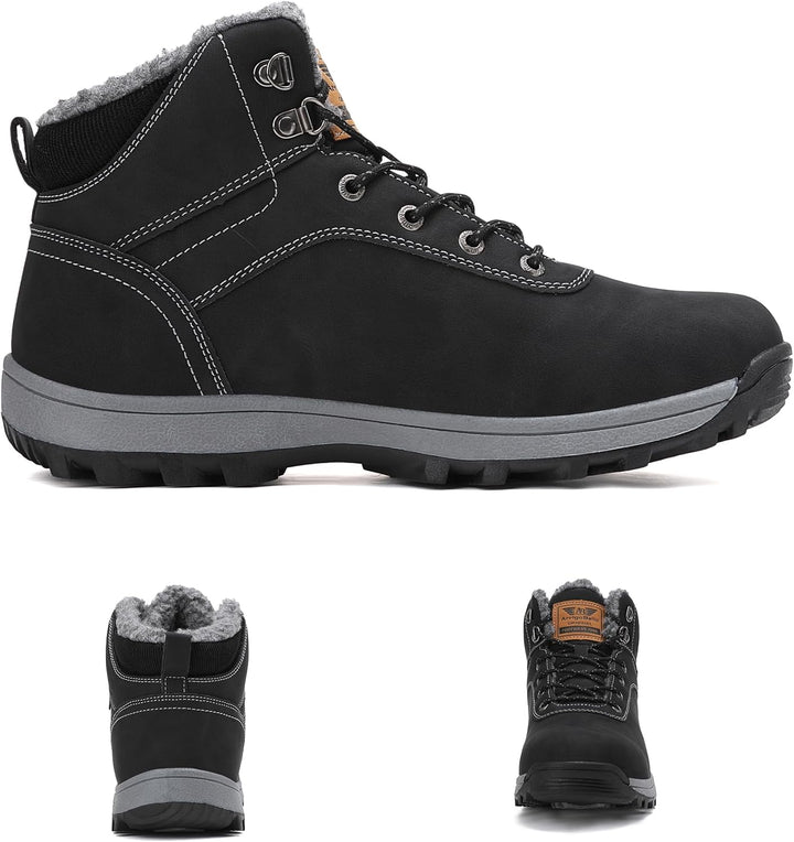 ARRIGO BELLO Winterschuhe Damen Herren Gefüttert Winterstiefel Unisex Rutschfest Schneestiefel Wärme