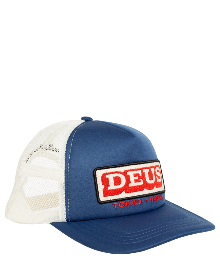 Deus Redline Trucker Cap - Navy