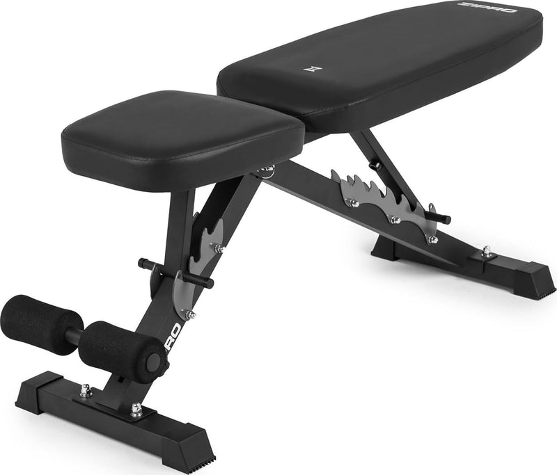 Zipro klappbare Trainingsbank, Bankdrücken, Fitnessbank, Multifunktion Sit up bank, Fitnessgeräte, F