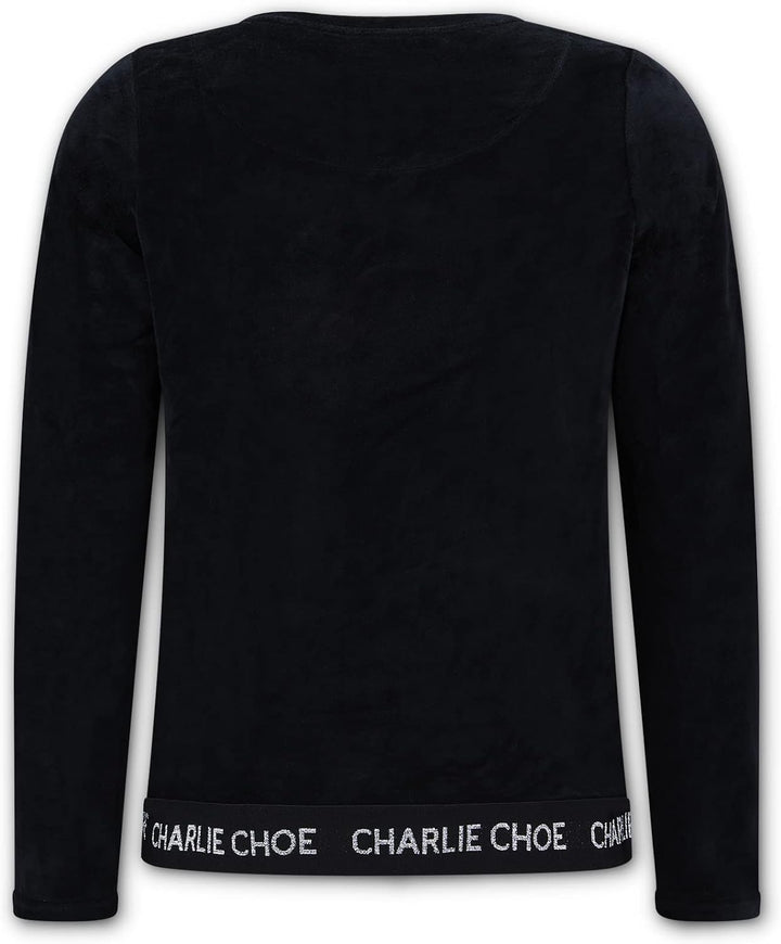 Charlie Choe Ladies Pajamas Schlafanzüge, Black, XXL