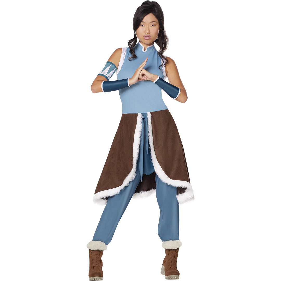 InSpirit Designs Damen Korra Erwachsenenkostme S Blau, S Blau