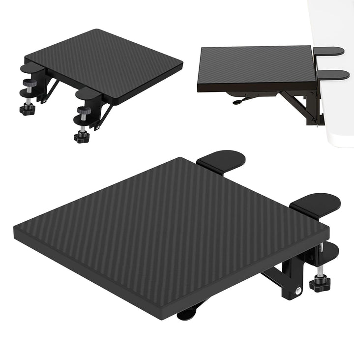 Ergonomische Schreibtisch Verlängerung, 20×24cm 90° Faltbare Armauflage Schreibtisch Extender Armleh