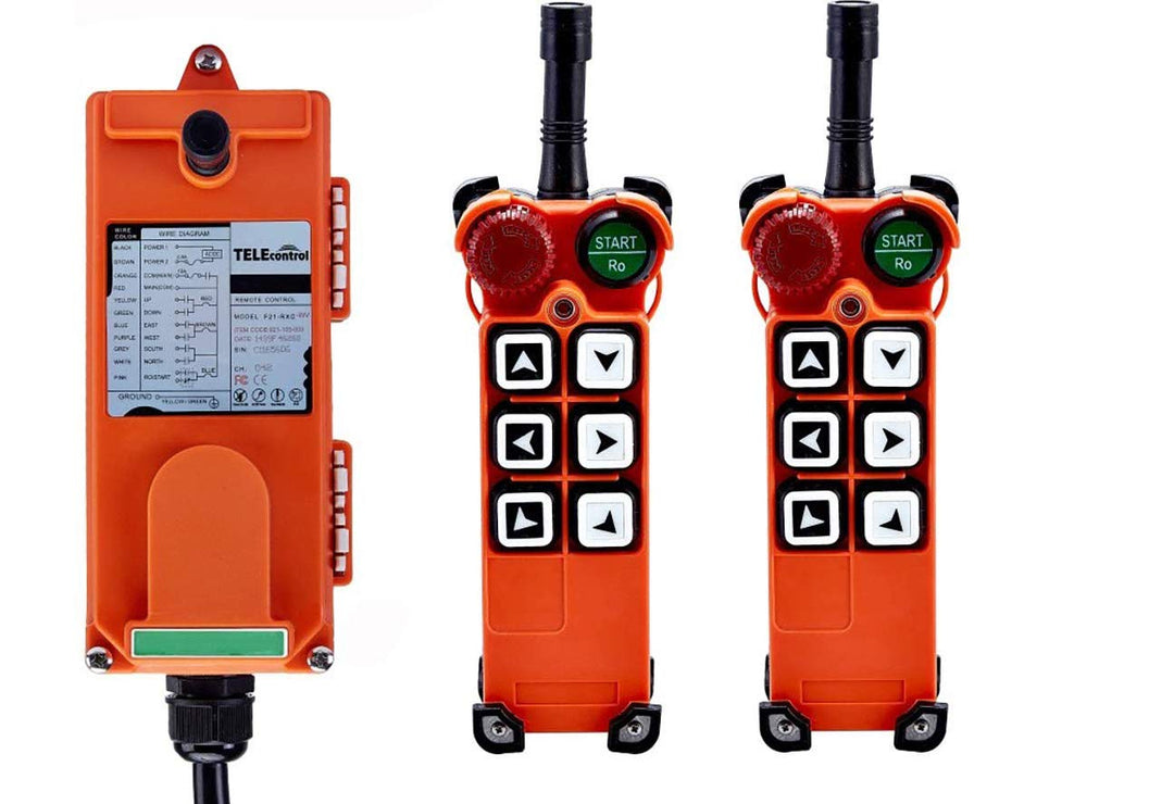 MXBAOHENG kran fernbedienung Drahtlose Kransteuerung F21-E1 24V (24-95 V) fernbedienung kran funk In