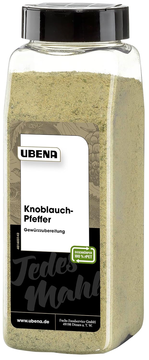 Ubena Konblauch-Pfeffer 600 g, 1er Pack (1 x 0.6 kg) Knoblauch-Pfeffer 600 g (1er Pack), Knoblauch-P