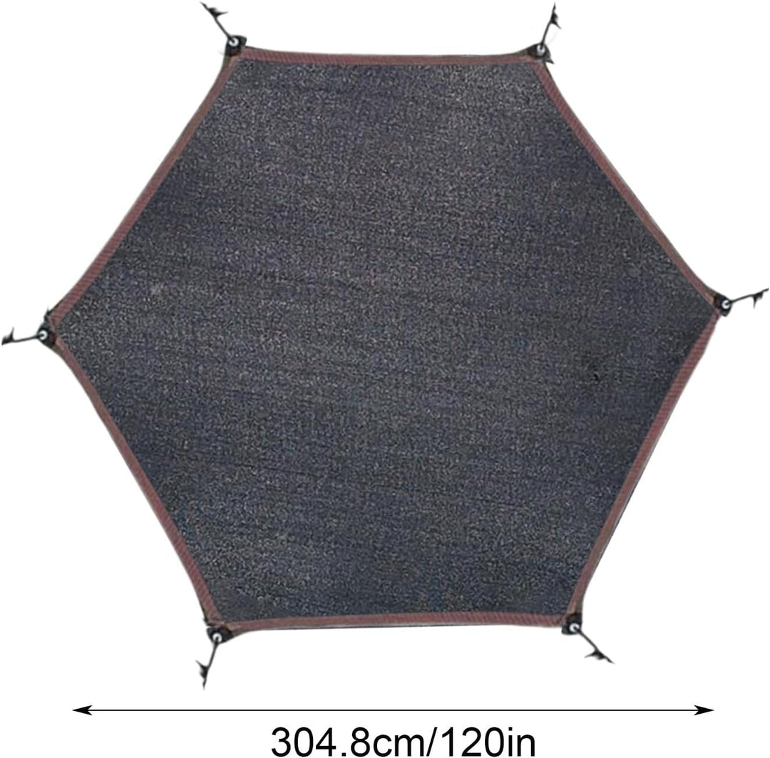 Trampolin Sonnenschutz Abdeckung, Ø 143 243 305 366 427 cm Trampolin Sonnenschutznetz, Trampoliin Üb