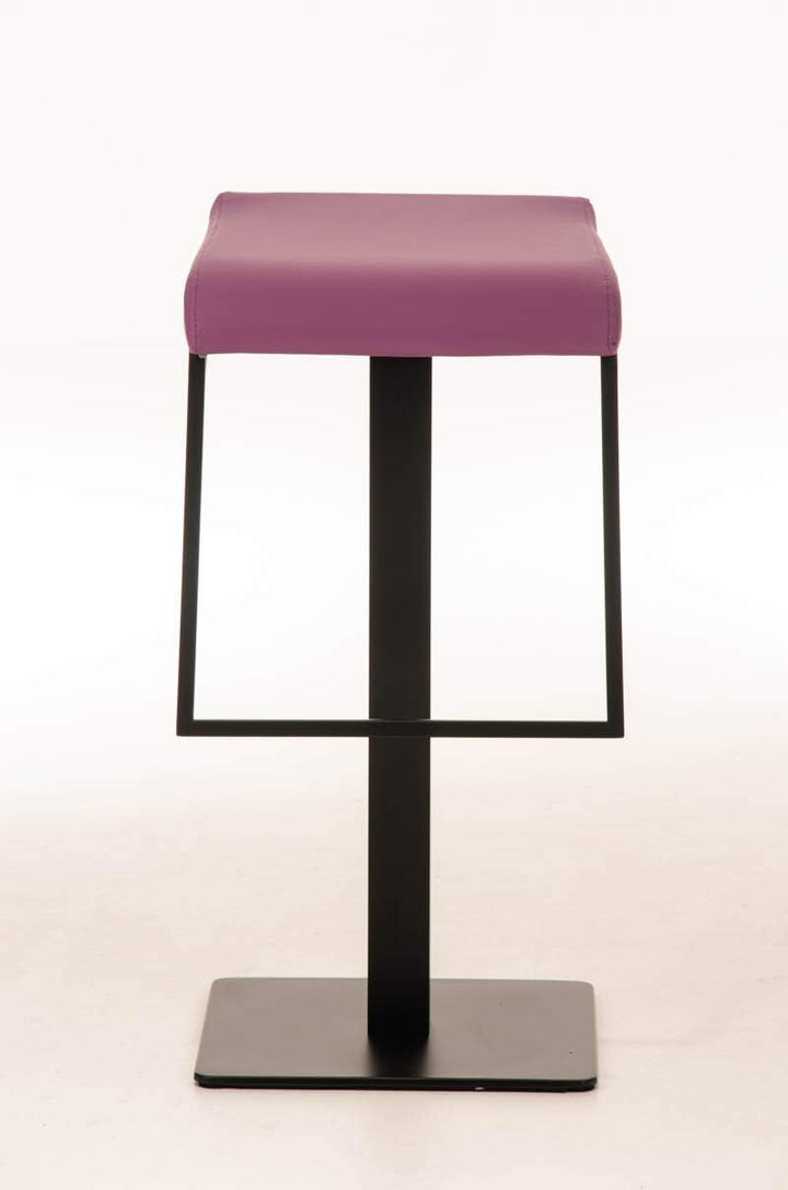 CLP Barhocker Lameng Kunstleder I Thekenhocker Mit Metallgestell Und Fussstütze I Sitzhöhe: 78 cm I