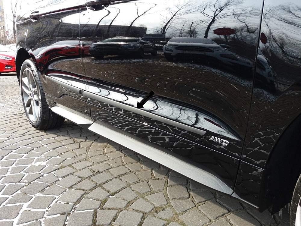 Spangenberg Seitenschutzleisten schwarz passend für Ford Edge ab Baujahr 09.2014- F8 (3700008)
