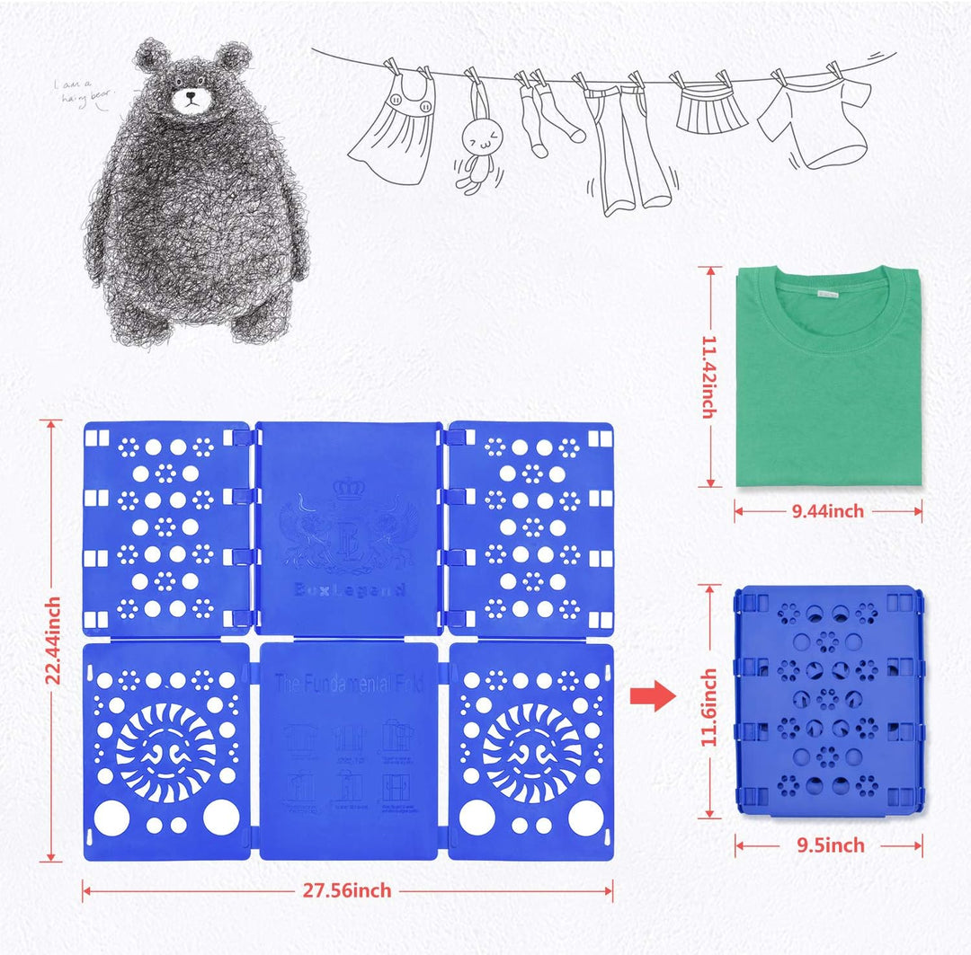 BoxLegend Faltbrett Für Kleidung Hemden Wäsche Erwachsen Faltbrett Kleidung T Shirt Faltbrett Wäsche