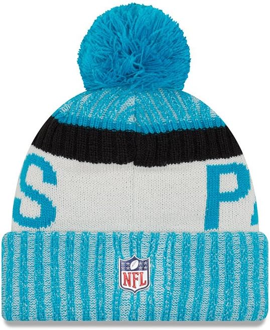 New Era Carolina Panthers NFL Sideline 2017 Beanie - One-Size