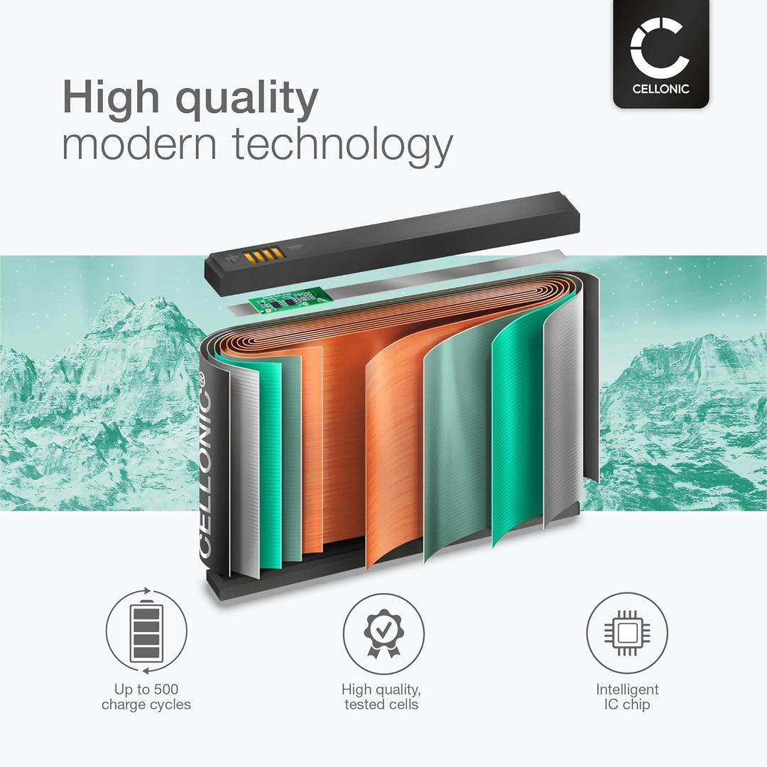 CELLONIC, Akku für Tablet kompatibel mit Kobo Aura, H2O, Glo HD, kompatibel mit Pocketbook PR-285083