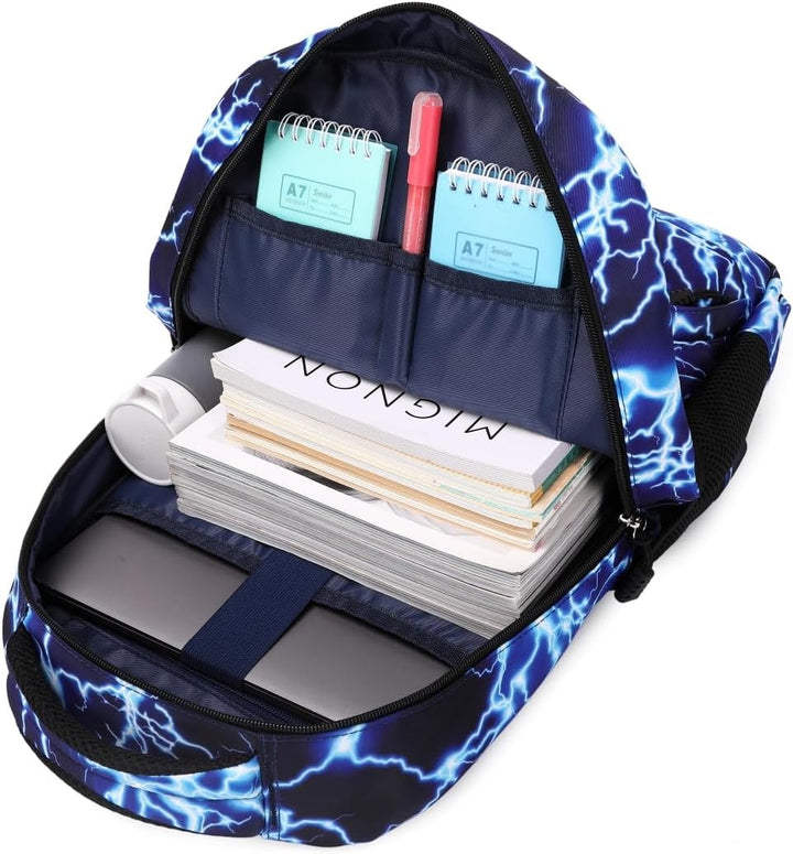 Jungen Schultasche Teenager Schulrucksack Jugendliche Rucksack Schule Daypacks Kinder Gross Schulran