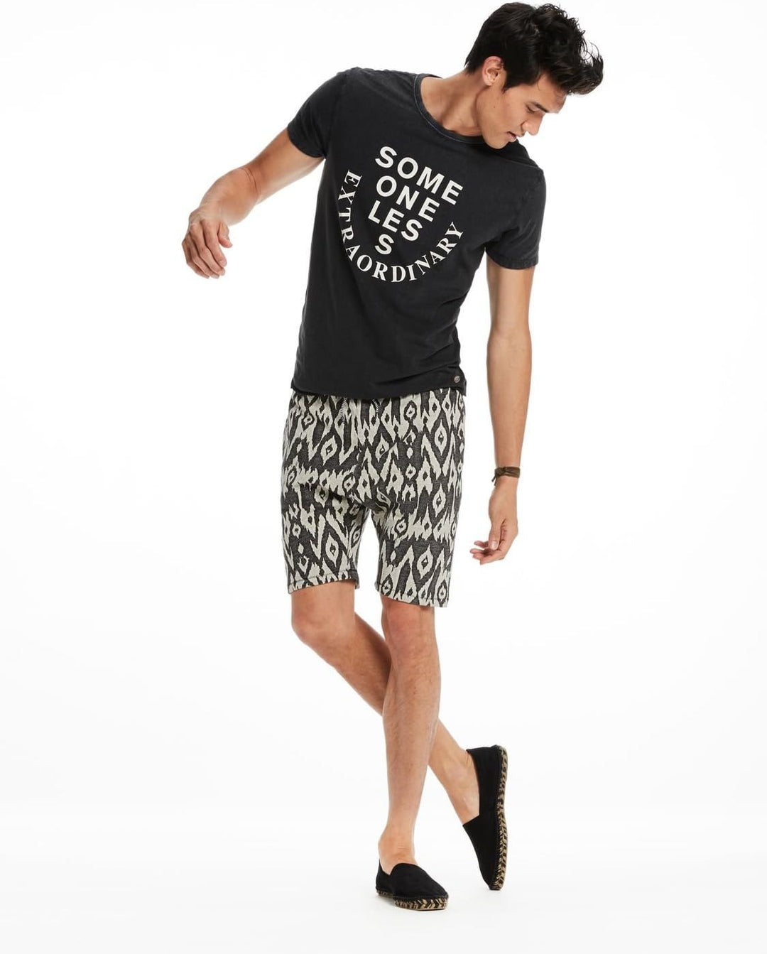 Scotch & Soda Jacquard-Shorts Herren - schwarz - Grösse S