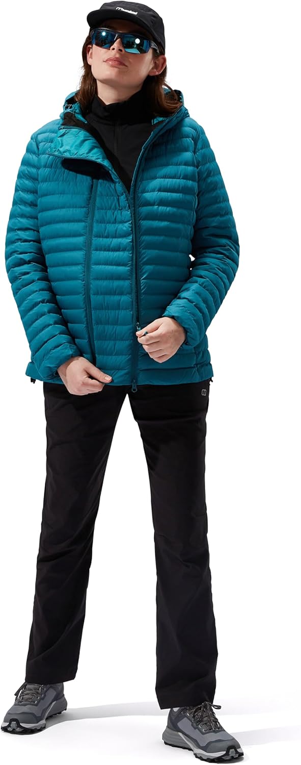 Berghaus Damen Nula 2-in-1-Isolierjacke mit Kapuze für die Schwangerschaft, warm Jacke 38 Deep Ocean