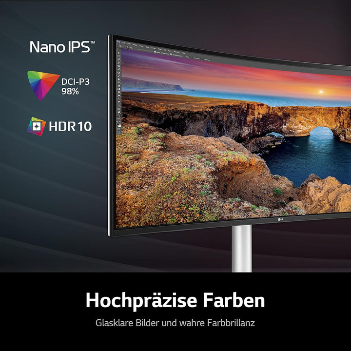 LG Electronics 40WP95XP-W UltraWide™ WUHD 5K 39,7" (100,86cm), 5120 x 2160, 21:9, AMD FreeSync™, HDR
