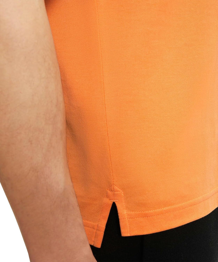 FALKE Herren Basic Polo Shirt Piqué Polohemd weich hautfreundlich atmungsaktive Baumwolle 1 Stück M