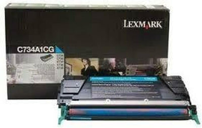 Lexmark Tonerkartusche für F C73X X73X Kapazität 6000 Seiten, cyan