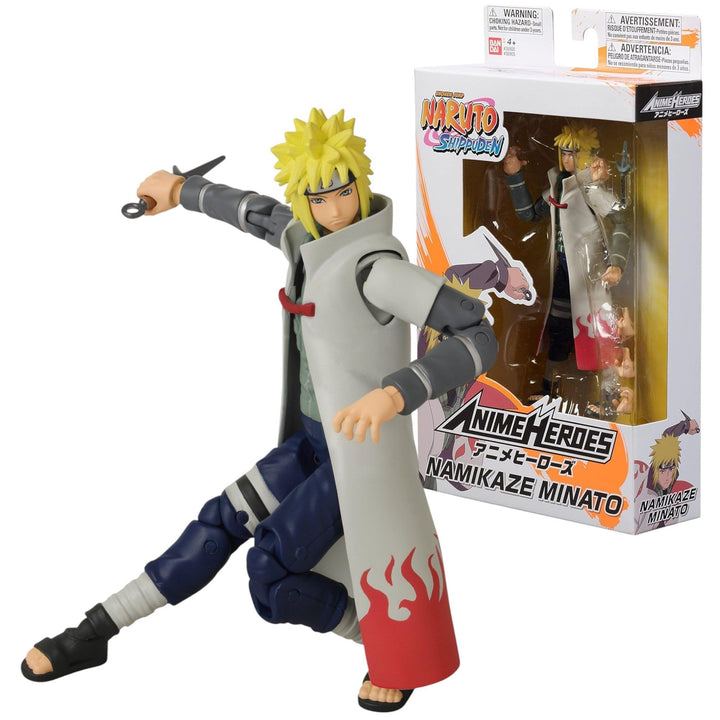 Bandai – Anime Heroes – Naruto Shippuden – Anime Heroes Figur 17 cm – Namikaze Minato – 36905, Minat
