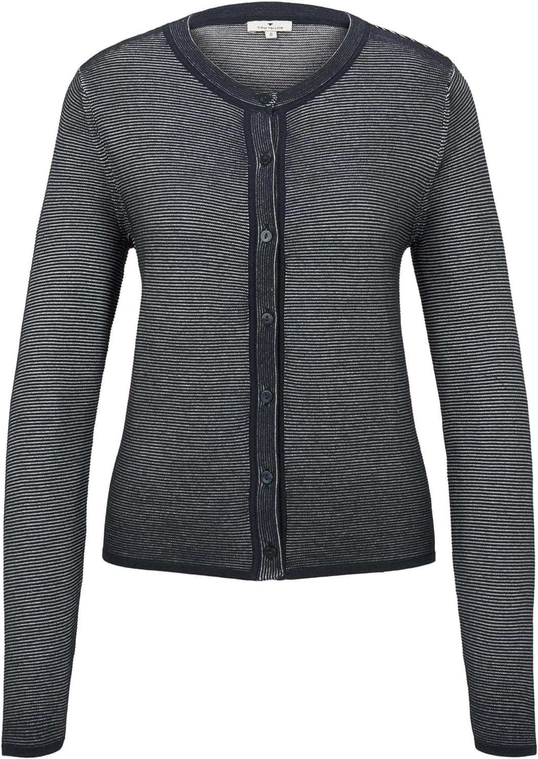 TOM TAILOR Damen Pullover & Strickjacken strukturierter Cardigan Sky Captain Blue,XL,10668,6000