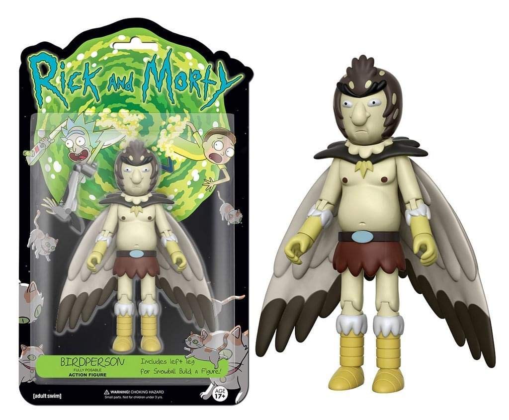 Funko 12928 "Rick and Morty Bird Person Actionfigur