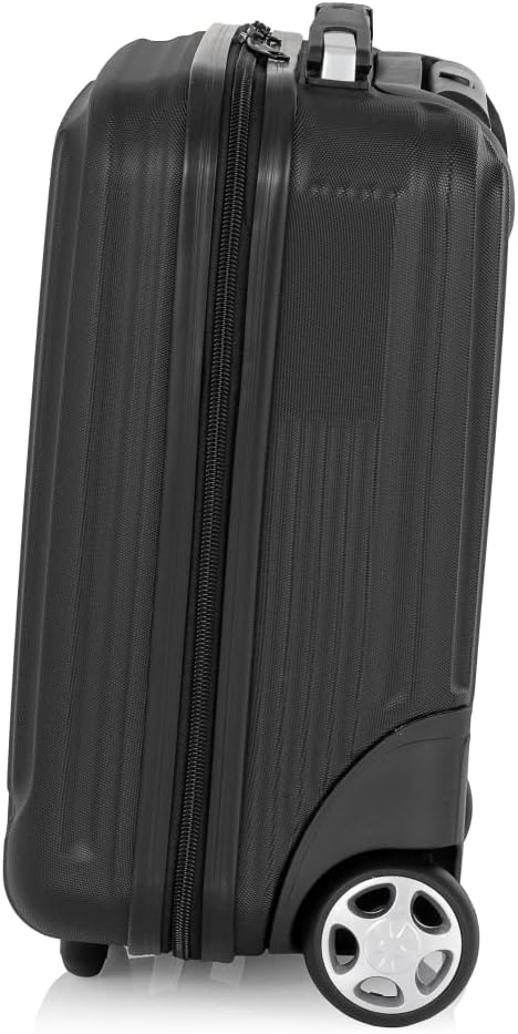 OCHNIK Kabinenkoffer | Hartschalenkoffer | Material: ABS | Farbe: Schwarz | Masse: 40 x 30 x 19 cm |